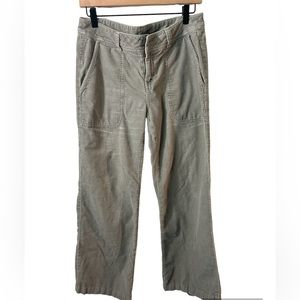 Patagonia organic cotton corduroys size 10. grey deep front pkts. Hiking PNW